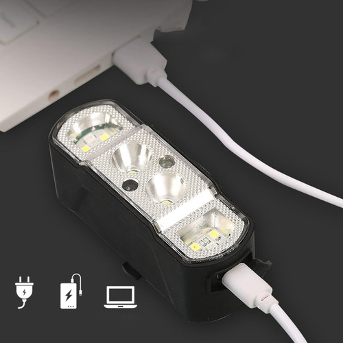 R Luz Dianteira Da Bicicleta Farol Led Luz Da Bicicleta Usb
