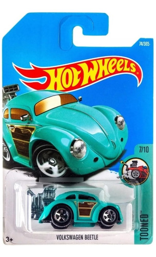 Volkswagen Beetle Tooned Hot Wheels 1/64 Impecable 