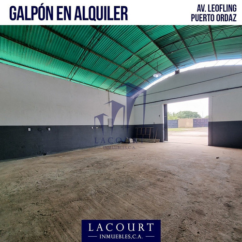 Imagen 2 de 10 de Amplio Terreno Con Galpón Ubicado En La Av. Loefling - Sector La Esperancita #al