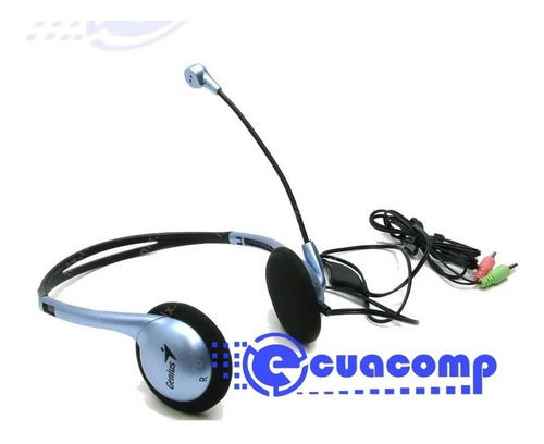 Audífonos Hs-02b Genius Nuevos Con Microfono Incluido