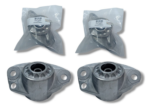Kit 2 Bases Amortiguador Traseras Reforzadas Jetta A4 2003