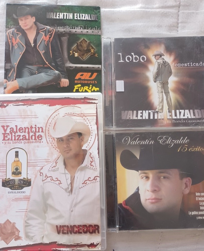 Valentín Elizalde Vencedor Dvd /valentín 15 Exitos Cd