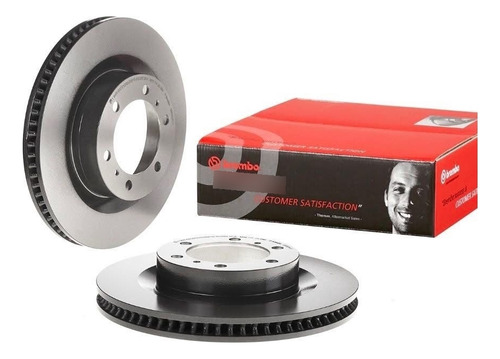 Par Discos De Freno Delanteros Brembo - Audi A3 2003-2020