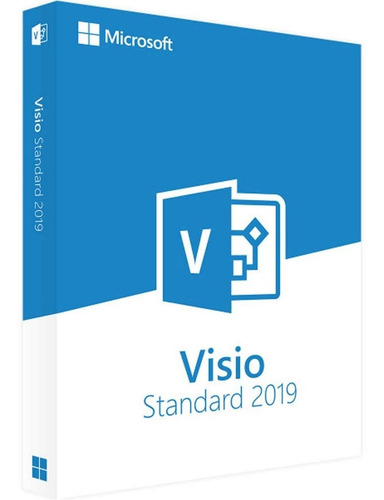 Office 2019 Licencia Microsoft Visio Standard 2019 1pc Esd