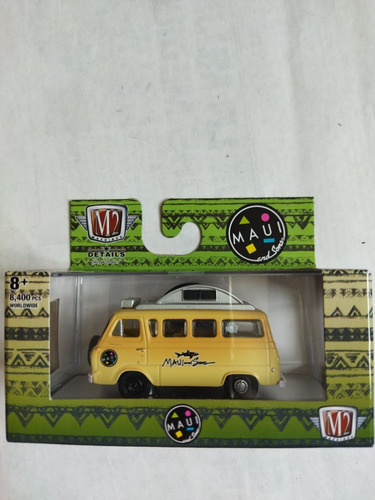 M2 Machines 1965 Ford Econoline Camper Van Maui And Sons Mm4