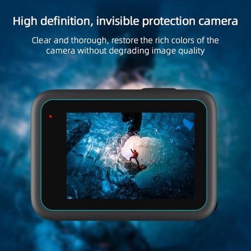 3 X Micas De Vidrio Templado Protector Para Gopro Hero 11