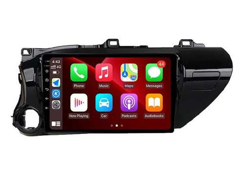 Multimedia Toyota Hilux 2016/2023 Android Auto Carplay 1/16g