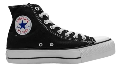 Converse negra bota plataforma hotsell