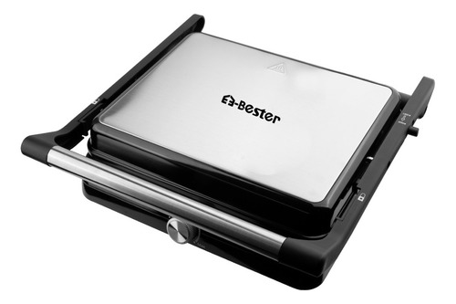 Sandwichera Parrillera Placas Antiadherente Barbacoa Carnes Negro