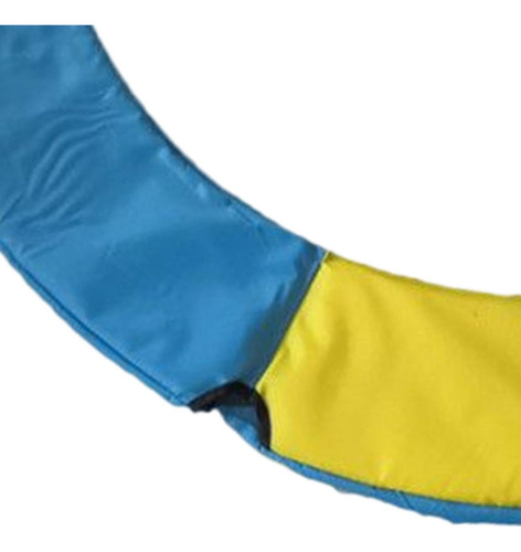 Alfombrilla De Seguridad Para Trampolín Amarillo Azul 1.4m