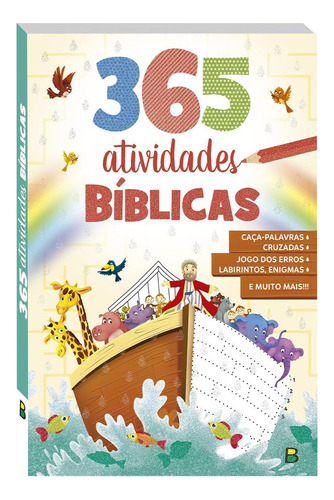 365 atividades bíblicas, de Marques, Cristina & Finzetto, Virgínia. Editora Todolivro Distribuidora Ltda., capa mole em português, 2022