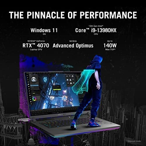Asus Rog Strix G16 Gaming Laptop16 I9, 16gb Ddr5, 1tb Ssd