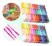 Comprar Arcilla Para Moldear X72 Masa Plastilina Niños Infantil Rz