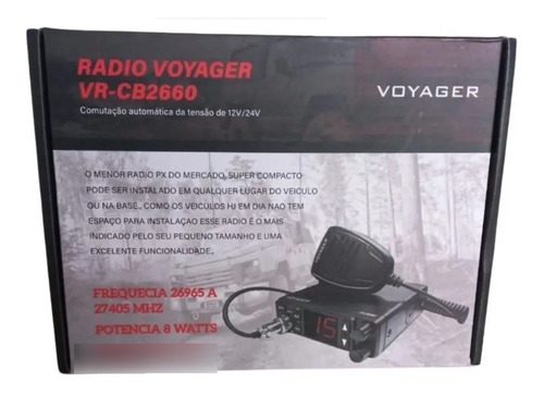 radio px voyager vr cb2660