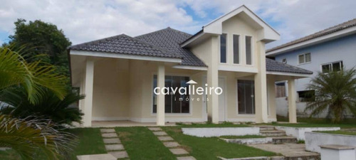 Imagem 2 de 30 de Casa 3 Quartos (sendo 2 Suítes) Em Condomínio De Alto Padrão, Ubatiba, Maricá - Rj - Ca4786