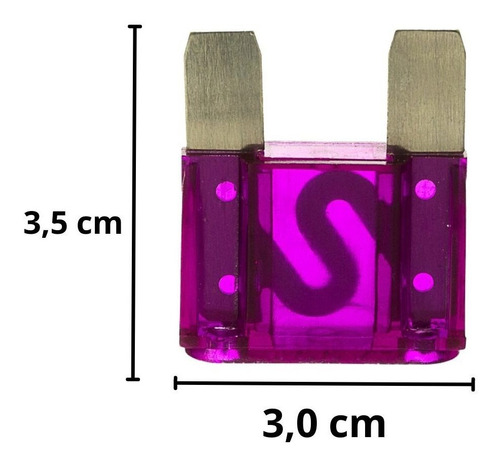10 Porta Fusível Max Fio 4mm E 10 Fusivel Lâmina Maxi Solar