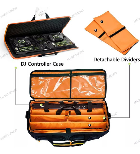 Bolso Acolchada Dj Bag Para Equipo, Gig Bag Músicos, Equipos