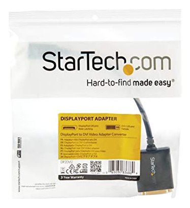 Startech.com Adaptador Displayport A Dvi Displayport