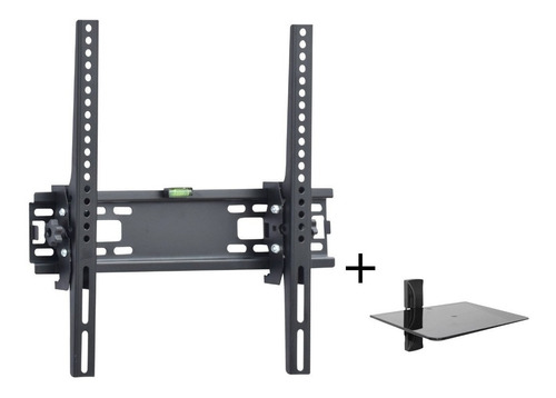 Soporte Led Lcd Fijo Con Inclinacion 32 42 40 43 50 55 60 + Soporte Decodificador