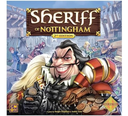 Juego De Mesa Sheriff Of Nottingham, Segunda Edición | Juego