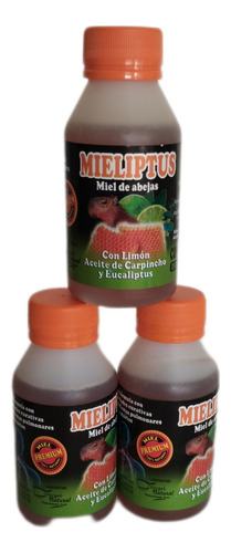 Mieliptus Miel Para Aliviar La Tos Y Desinflamar X 12 Unidad
