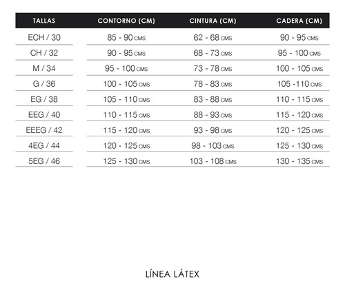 Cinturilla Deportiva 3 Broches Látex Metalizada Mujer
