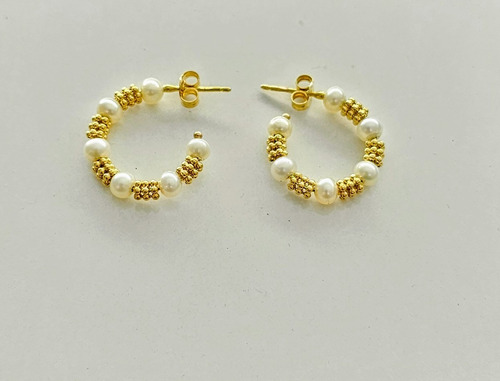 Aretes Oro 14k Italy X989 (Usado)