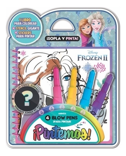 Frozen - Blister Pintemos - Sopla Y Pinta, De No Aplica. Editorial Vértice, Tapa Tapa Blanda En Español, 2023