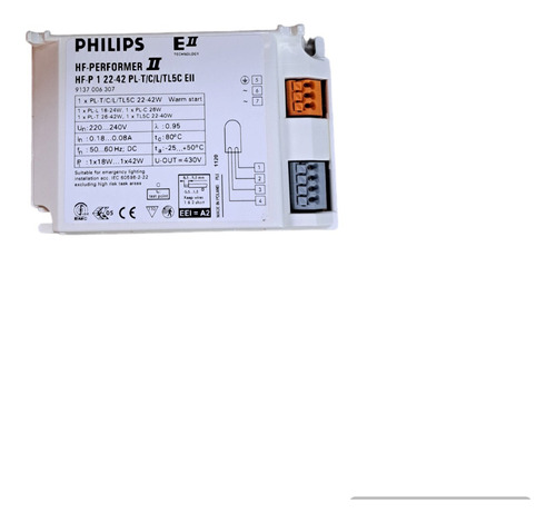 Balasto Electrónico Hf- Performer E2 Philips Hf-p 1 22-42