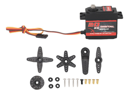 Servomotor Rc, Alambre Digital, Engranaje Metálico De Alta T