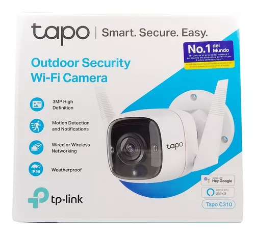 Cámara Exterior para Seguridad - Wifi Vigilancia - Tapo C310 - TP