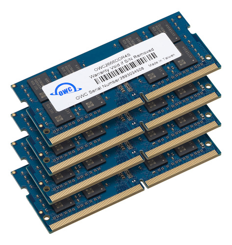 Owc Memoria So-dimms De 128 Gb (4 X 32 Gb) Pc21300 Ddr4 2666