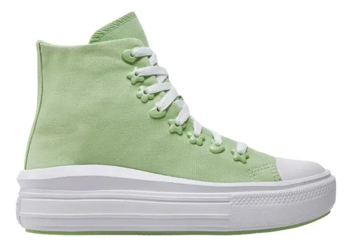 Botas Converse Chuck Taylor All Star Move Mujer-verde