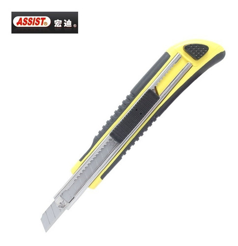 Imagen 1 de 1 de Cutter Fino Assist 01g Hoja 0,38mm + 3 Hojas En Recámara