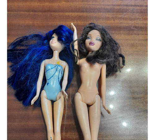 Lote X 2 Muñecas Barbie Azmo