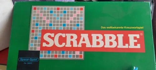 Juego De Mesa Scrabble Spear Spiel Original Alemán Vintage (Usado)
