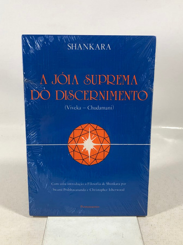 Livro A Jóia Suprema Do Discernimento Shankara Editora Pensamento P841