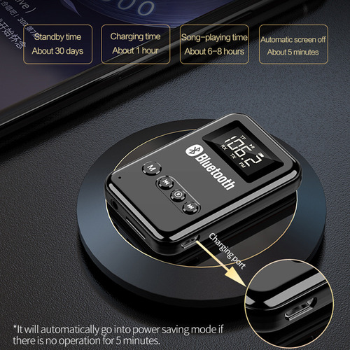 Transmisor Receptor Bluetooth 5.0 Adaptador Dos En Uno Compu