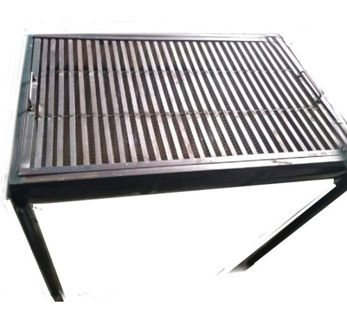 Asador De Carbon Tambo Carne Asada 38x54  Desmontable Nuevo