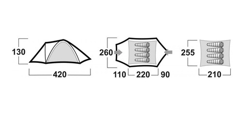 Carpa Husky Bizon 4 Plus