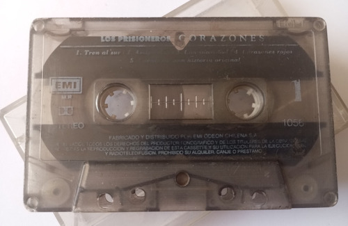 Los Prisioneros Cassetteoriginal Corazones Sin Carátula 1990