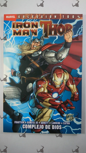 100% Marvel Iron Man / Thor: Complejo De Dios Panini