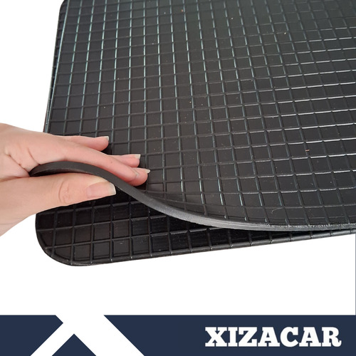 Cubre Alfombras Para Alfa Romeo 2 Piezas Delanteras Xizacar Negro