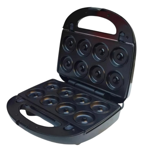 Sandwichera, Waflera Y Donera 3 En 1 Trillium Tx-s82 1000w Color Negro