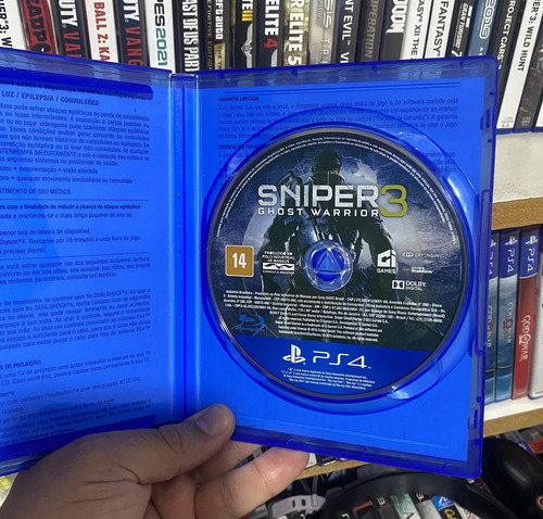 Sniper: Ghost Warrior 3 Em Português Ps4 Físico Original !! (Usado)