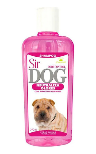Shampoo Para Perro Sir Dog Neutralizador De Olores 390 Ml