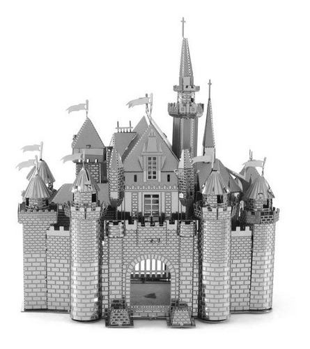 Ensamblaje De Metal 3d Rompecabezas Castillo 3d Diy