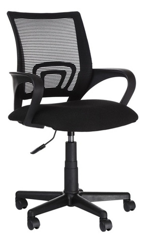 Silla De Escritorio Operativa De Malla Mesh Astra Eco Negro