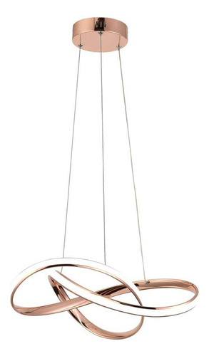 Lustre Luxo Pendente Moderno 45w Luz 3em1 Nitrolux