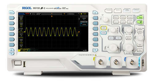 Ds1102z-e - Osciloscópio Digital 100 Mhz Com 2 Canais Rigol